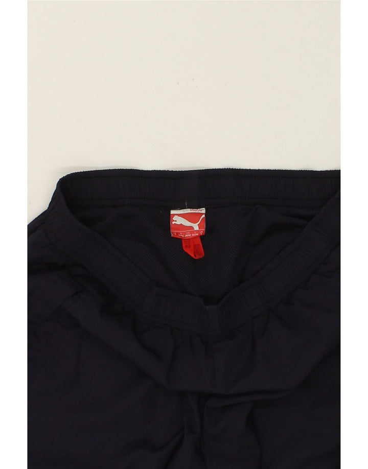 PUMA Mens Tracksuit Trousers Joggers Small Navy Blue Vintage Puma and Second-Hand Puma from Messina Hembry 