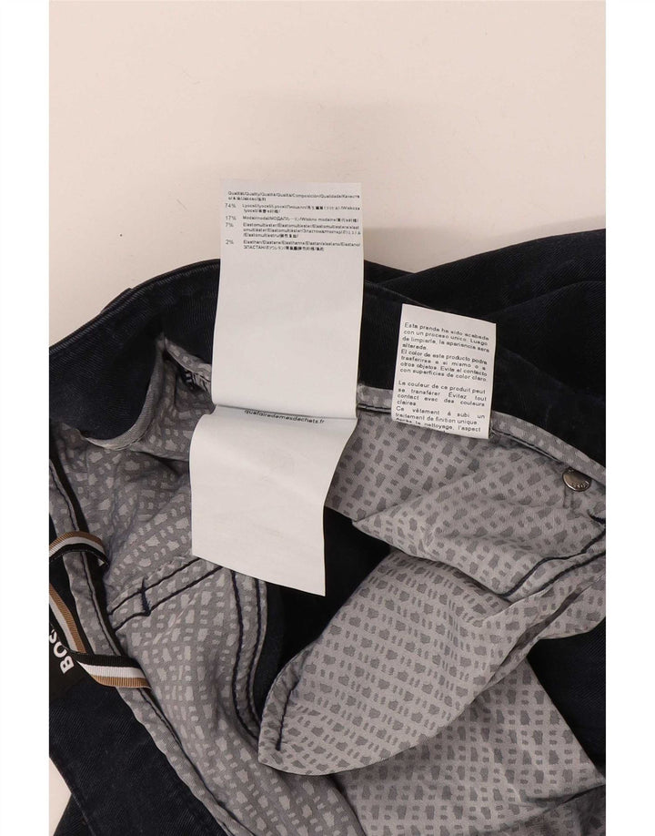 Hugo Boss Herre Slim Jeans W31 L32 Marineblå Lyocell