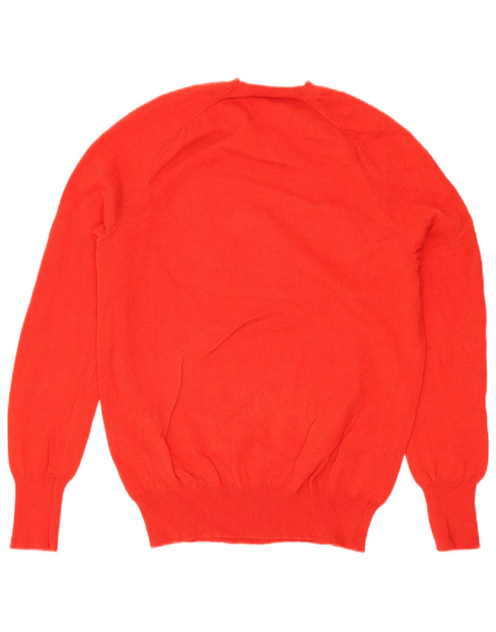 Zara Dame sweater med rund hals DK 10 Lille rød uld