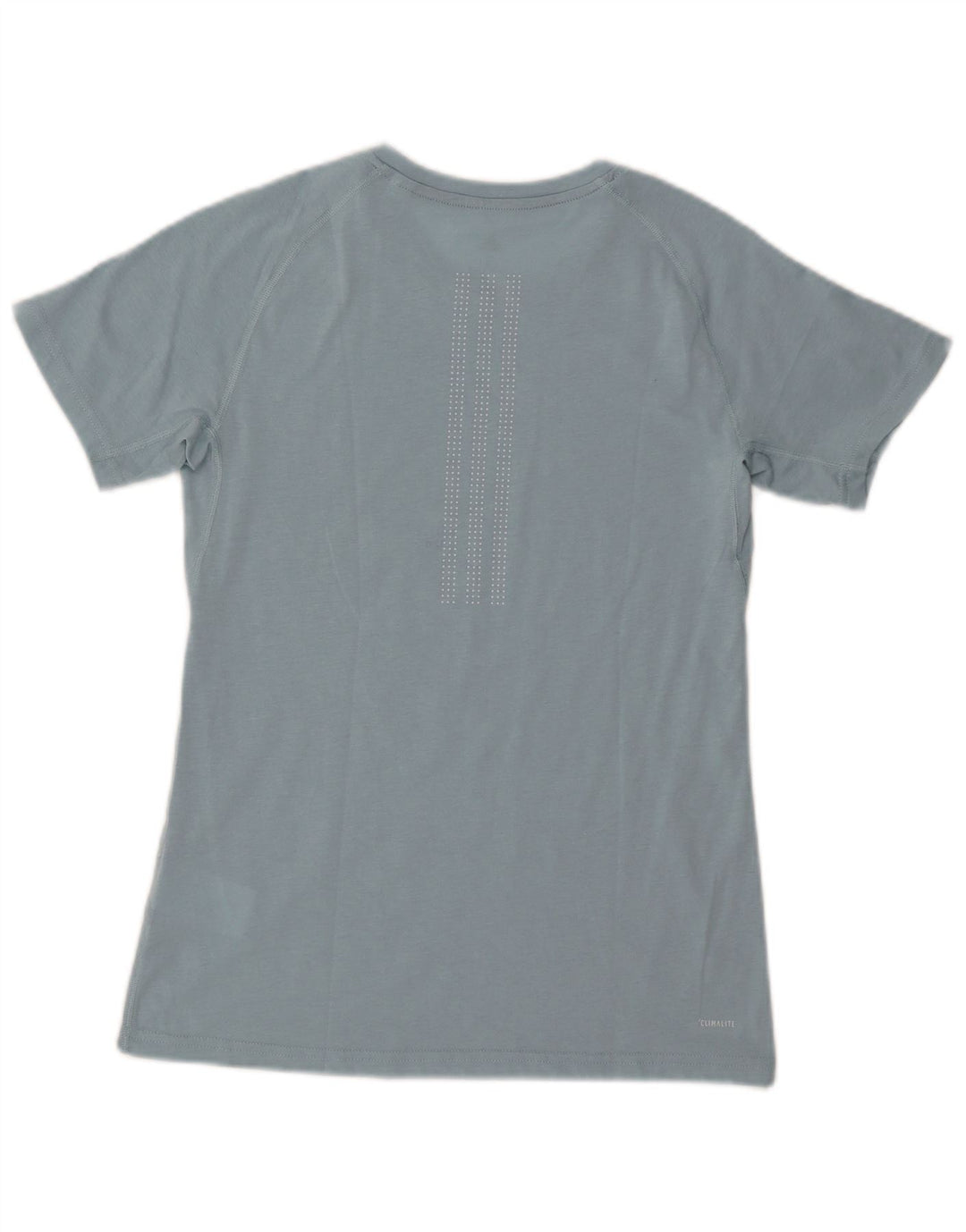 Adidas Herre Climalite T-Shirt Top UK 8/10 Small Blue Polyester