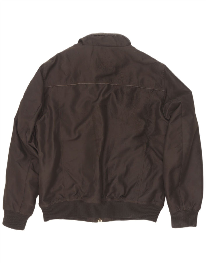 Trussardi Herre Polstret bomberjakke IT 52 XL Sort Polyester