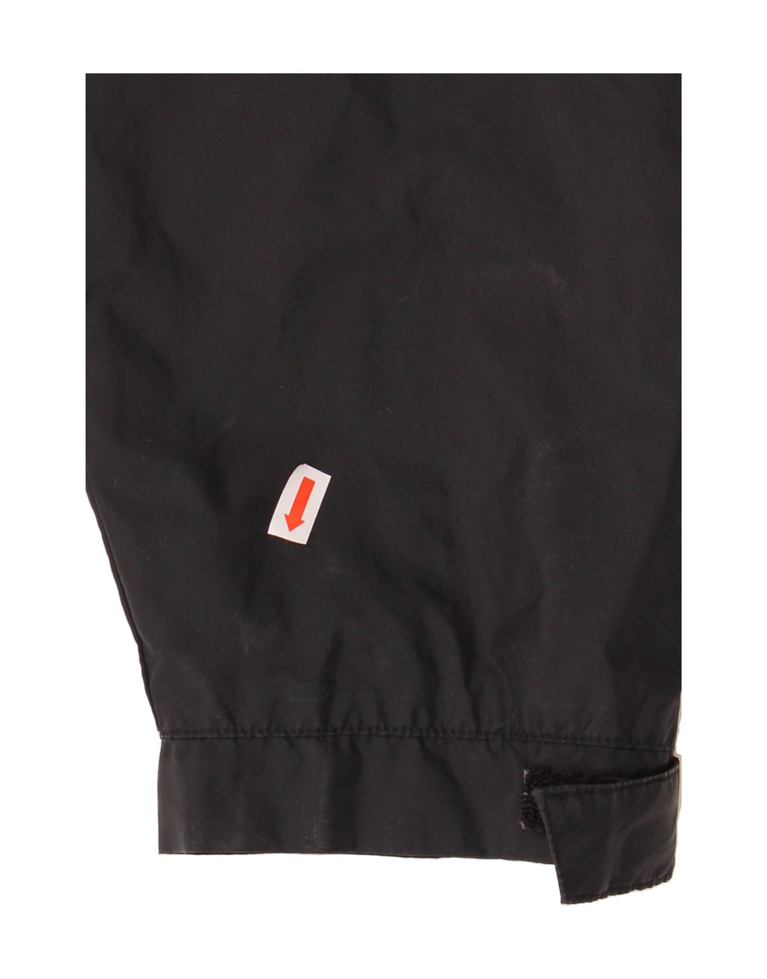 ADIDAS Mens Hooded Rain Jacket UK 36/38 Small Black Nylon Vintage Adidas and Second-Hand Adidas from Messina Hembry 