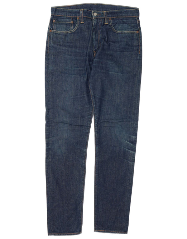Levi's Herre 512 Slim Tapered Jeans W33 L34 Blå Bomuld