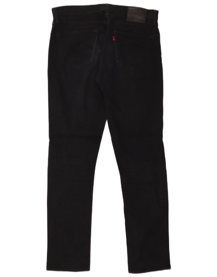 Levi's Herre 511 Slim Jeans W34 L34 Sort Bomuld