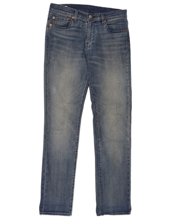 Levi's Herre 511 Slim Jeans W31 L34 Blå Bomuld