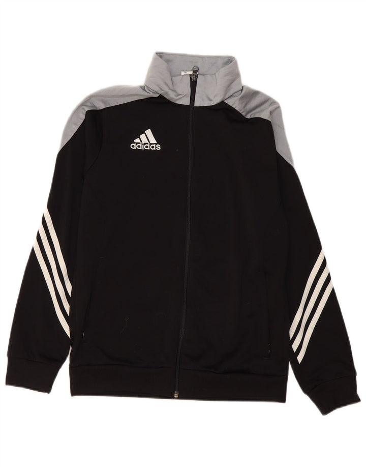 Adidas Træningsdragt til drenge Topjakke 13-14 år XL Sort Colourblock Polyester