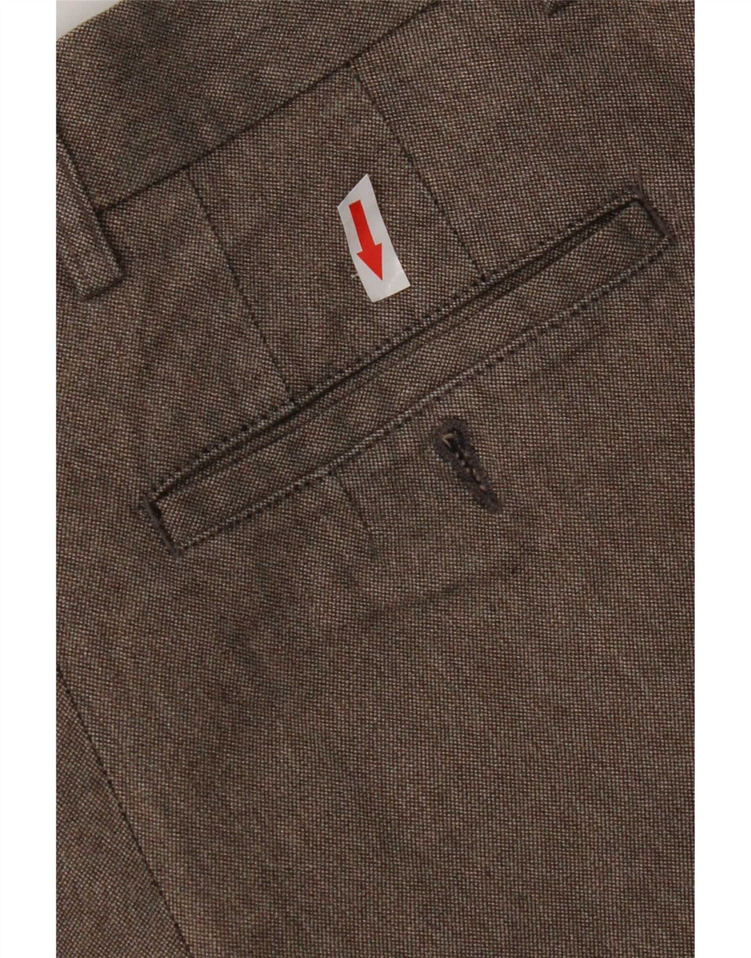 Zara Herre Lige Chinobukser EU 40 Medium W31 L30 Grå Polyester