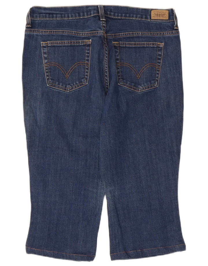 LEVI'S Womens 515 denimshorts US 12 Large W34 Blue Cotton