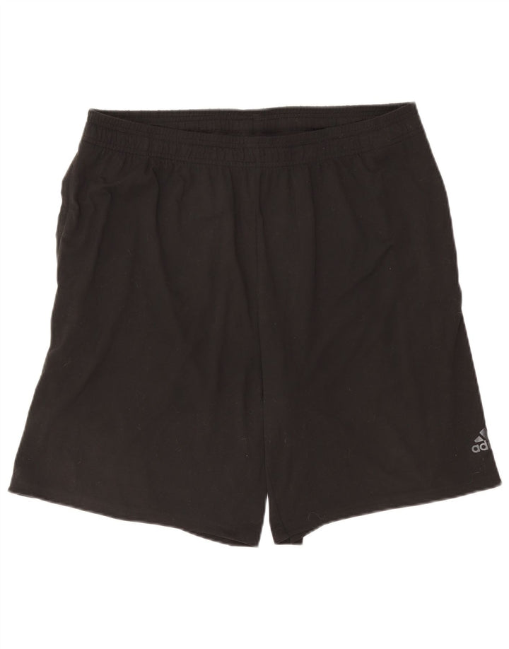 Adidas Herre Climalite Sportshorts Stor sort polyester