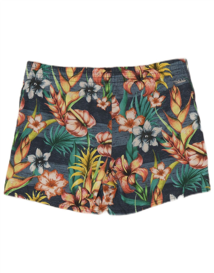O'Neill badeshorts til mænd, små blå blomsterpolyester