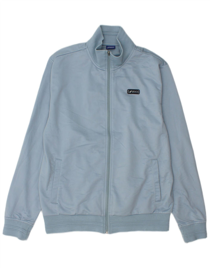 Asics Træningsdragt til mænd Topjakke Medium Blue Polyester