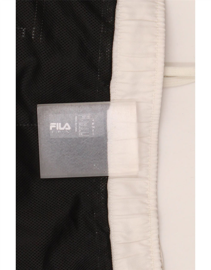 Fila Herre grafiske svømmeshorts Medium Sort Colourblock