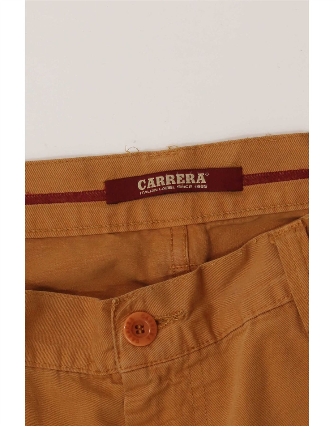 Carrera Herre Straight Cargo Bukser W32 L29 Beige