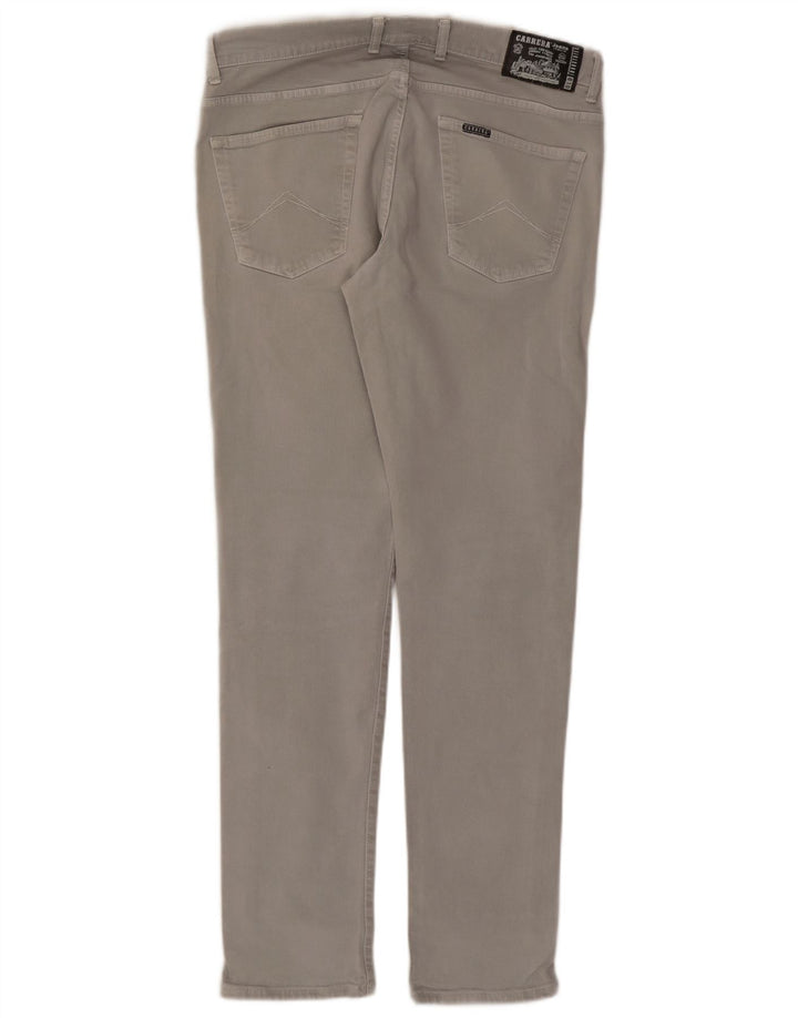 Carrera Mens 717 Slim Jeans W36 L33 Grå Bomuld