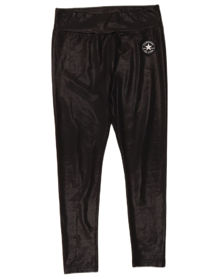 Converse Girls Leggings 12-13 år Stor sort polyester