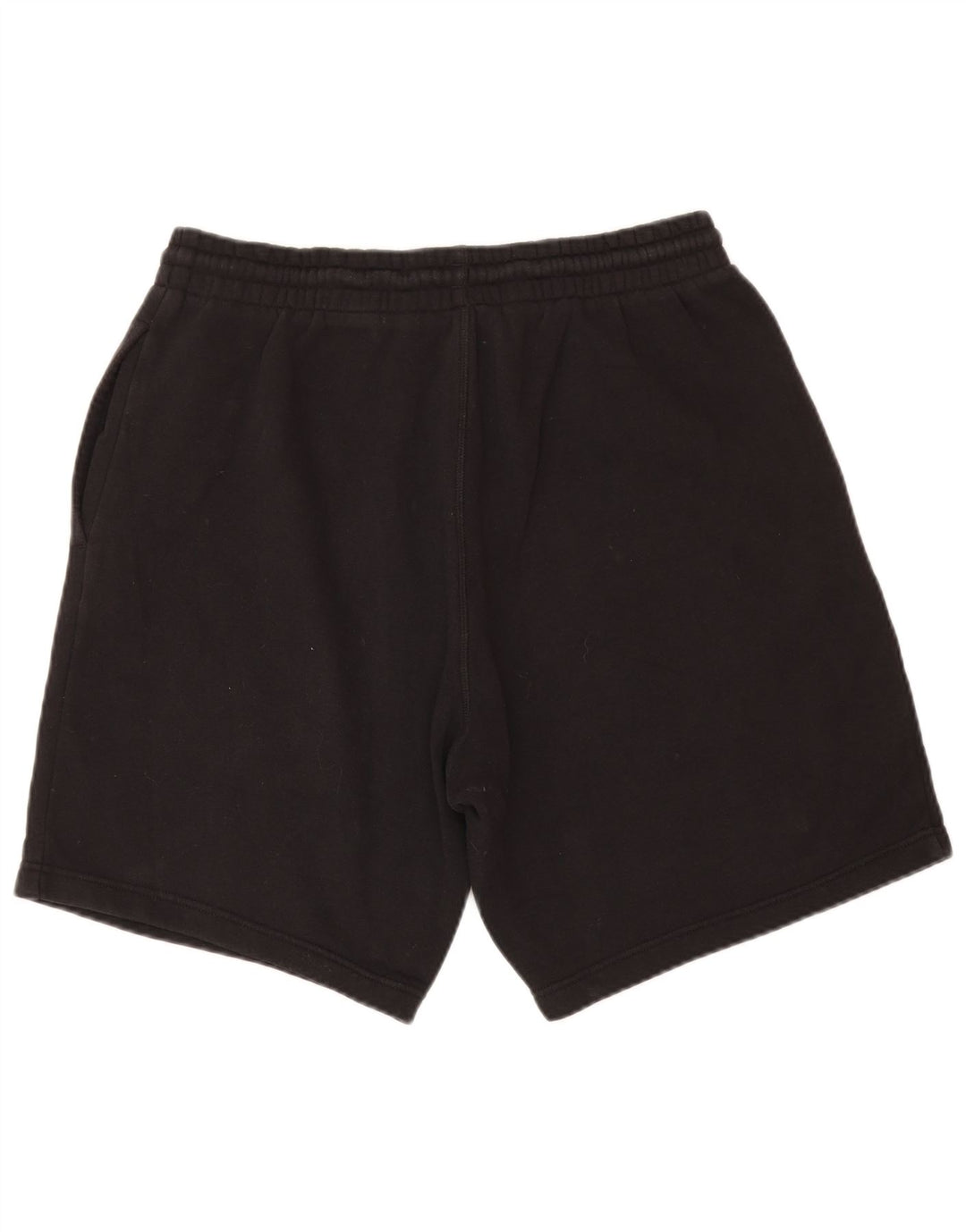REEBOK Mens Sport Shorts Large  Black Cotton