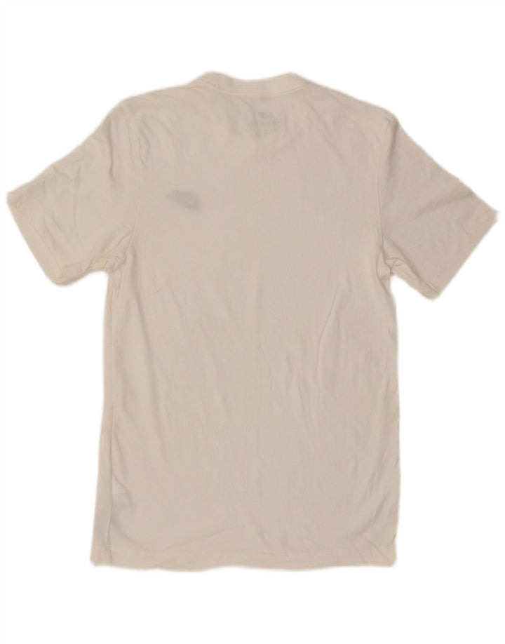 Nike Herre T-shirt Top XS Hvid Bomuld