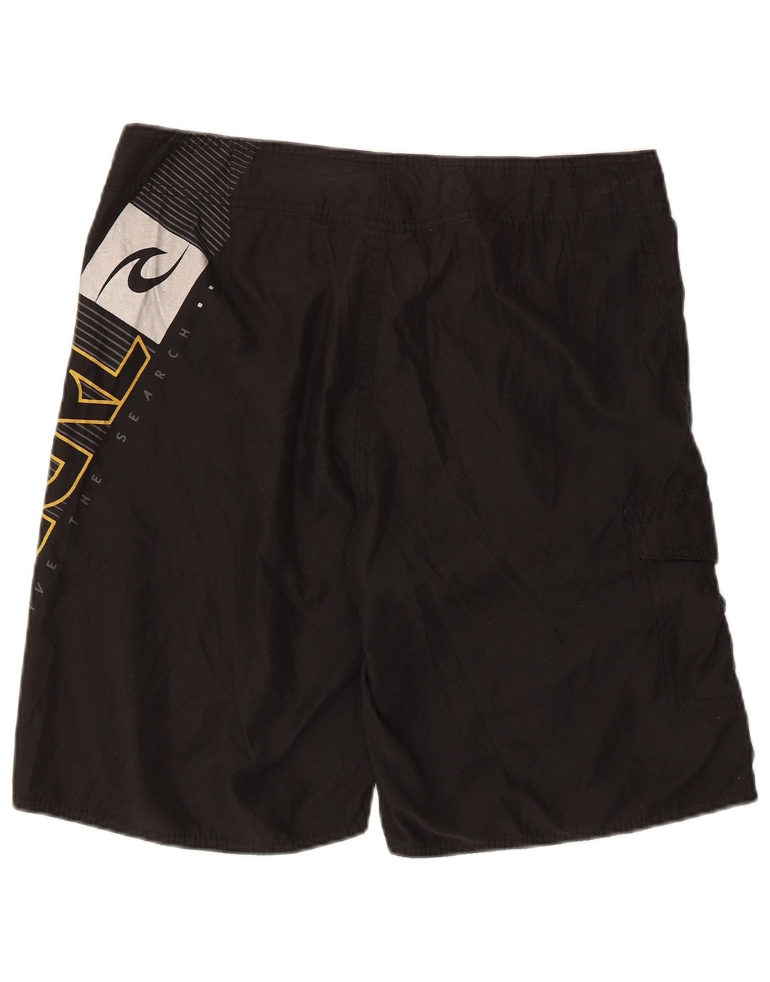 Rip Curl Herre grafiske svømmeshorts store sorte polyester
