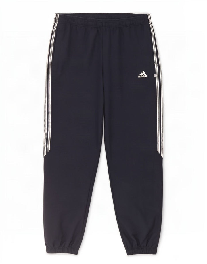 Adidas Herre træningsdragt Bukser Joggers Large Navy Blue Polyester