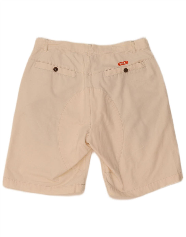 Fila Chino Shorts til mænd IT 50 Large W34 Off White