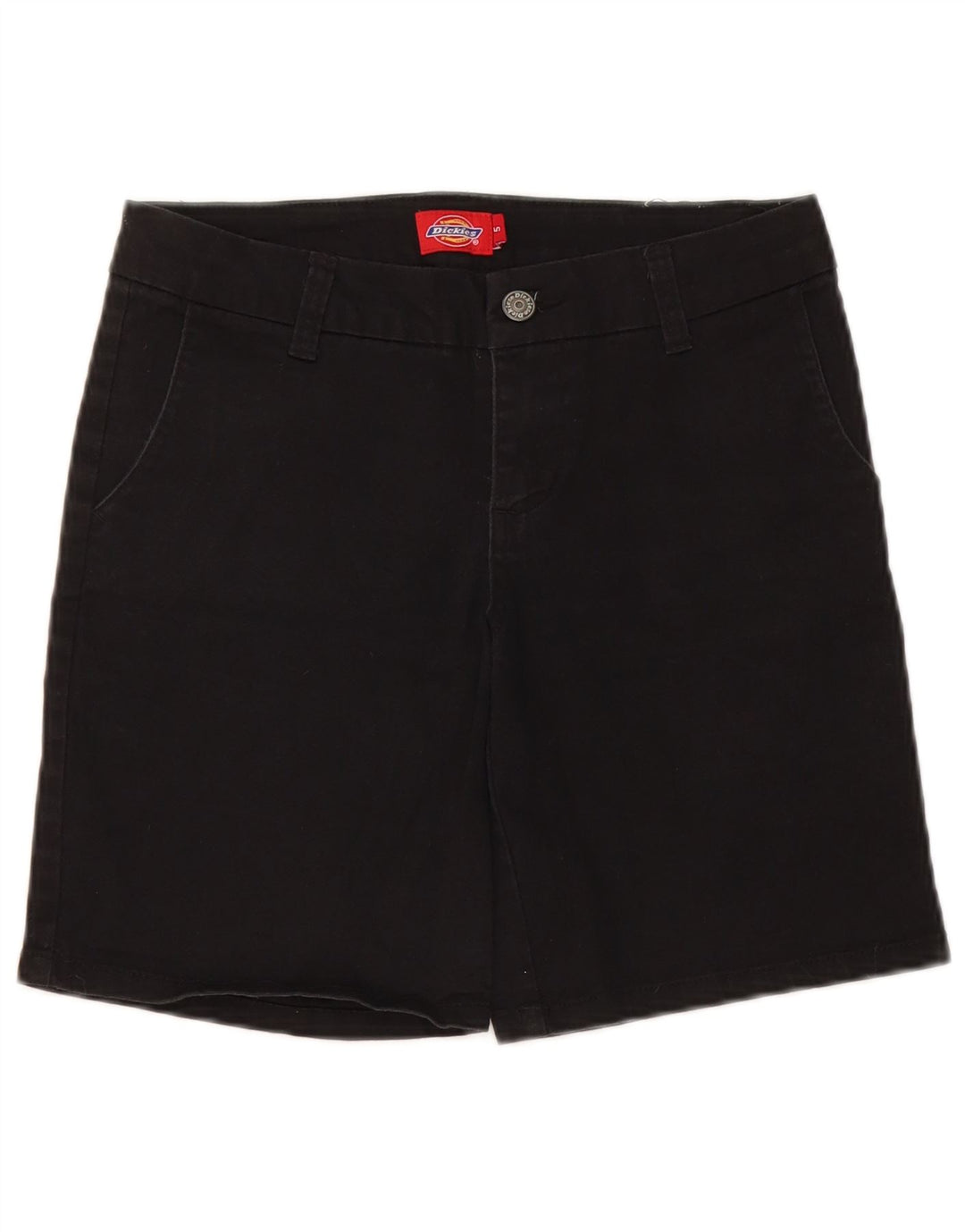 Dickies Dame Chino Shorts US 5 Medium W28 Sort Bomuld