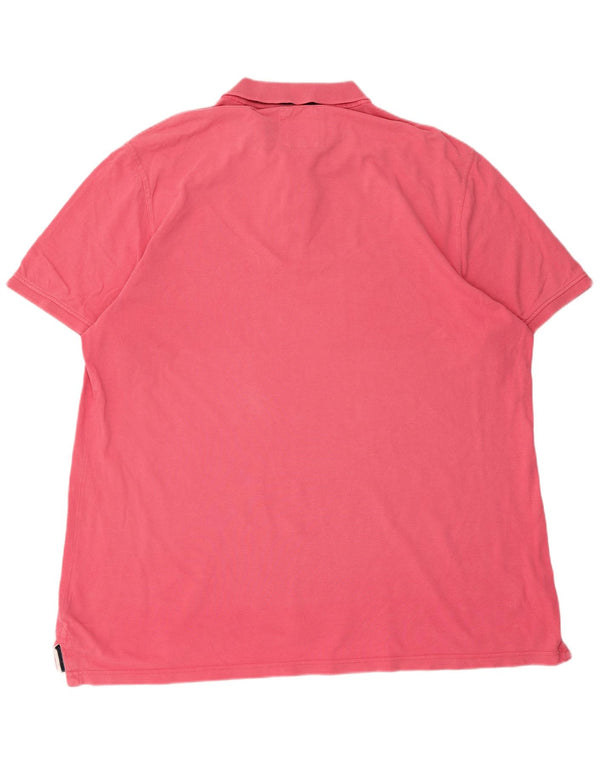 Crew Clothing Herre poloshirt 3XL Pink Bomuld