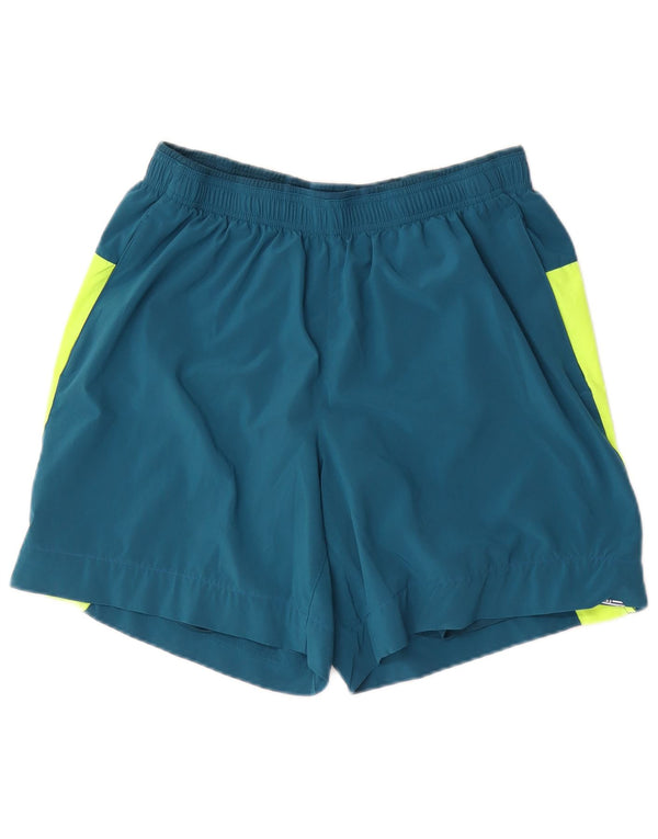 New Balance Sportsshorts til mænd Large Blue Colourblock