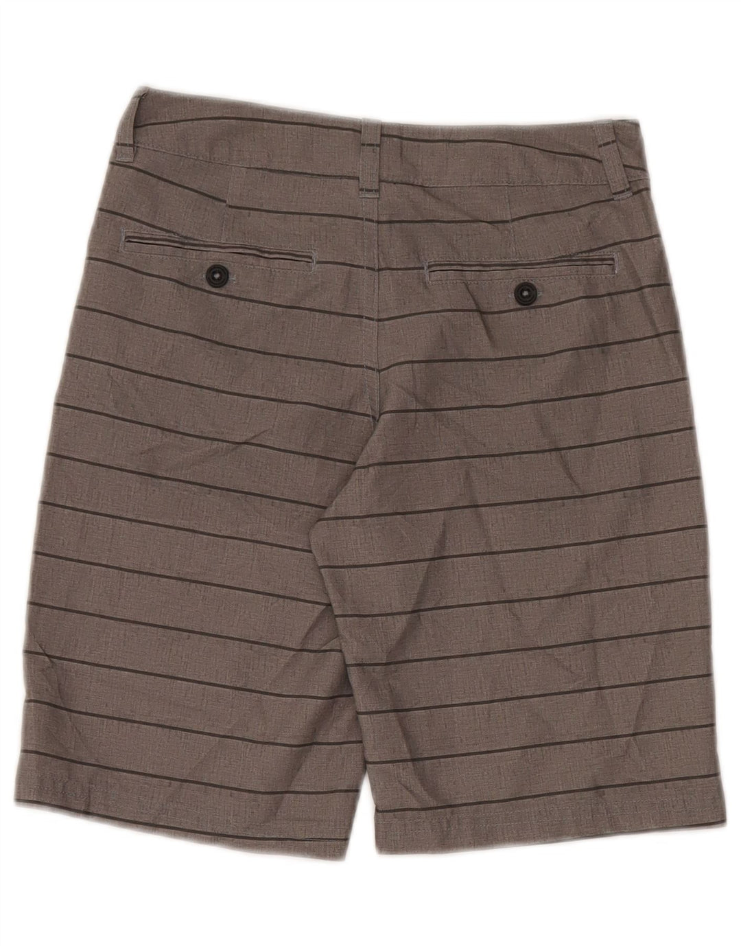Under Armour Boys Chino Shorts 9-10 år W25 Gråstribet polyester
