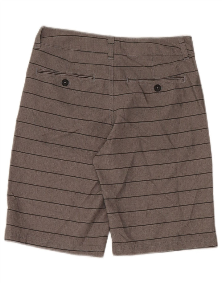 Under Armour Boys Chino Shorts 9-10 år W25 Gråstribet polyester