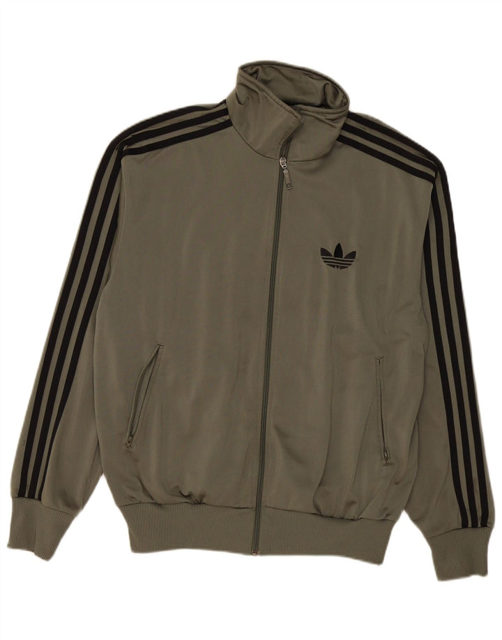 Adidas Træningsdragt til mænd Topjakke Medium Khaki Polyester
