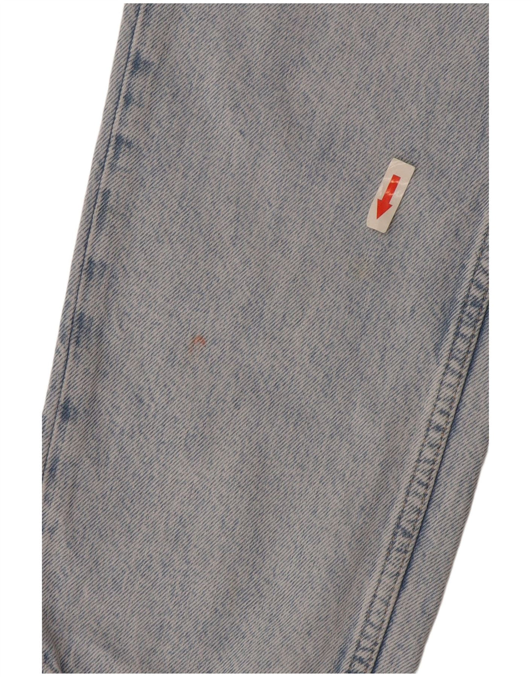 Calvin Klein Herre Distressed Slim Jeans W30 L33 Blå Bomuld