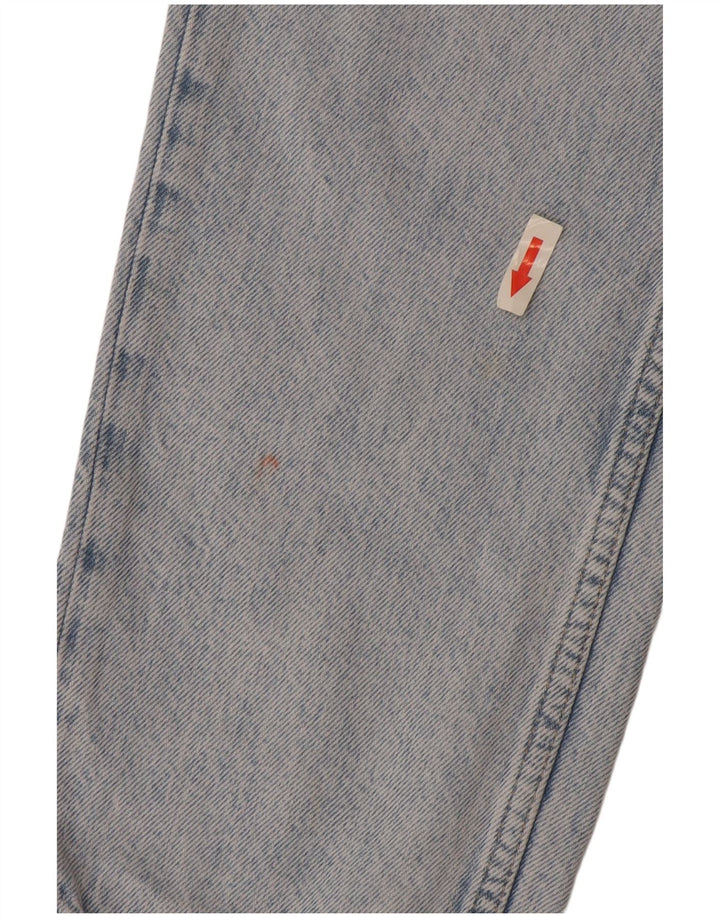 Calvin Klein Herre Distressed Slim Jeans W30 L33 Blå Bomuld