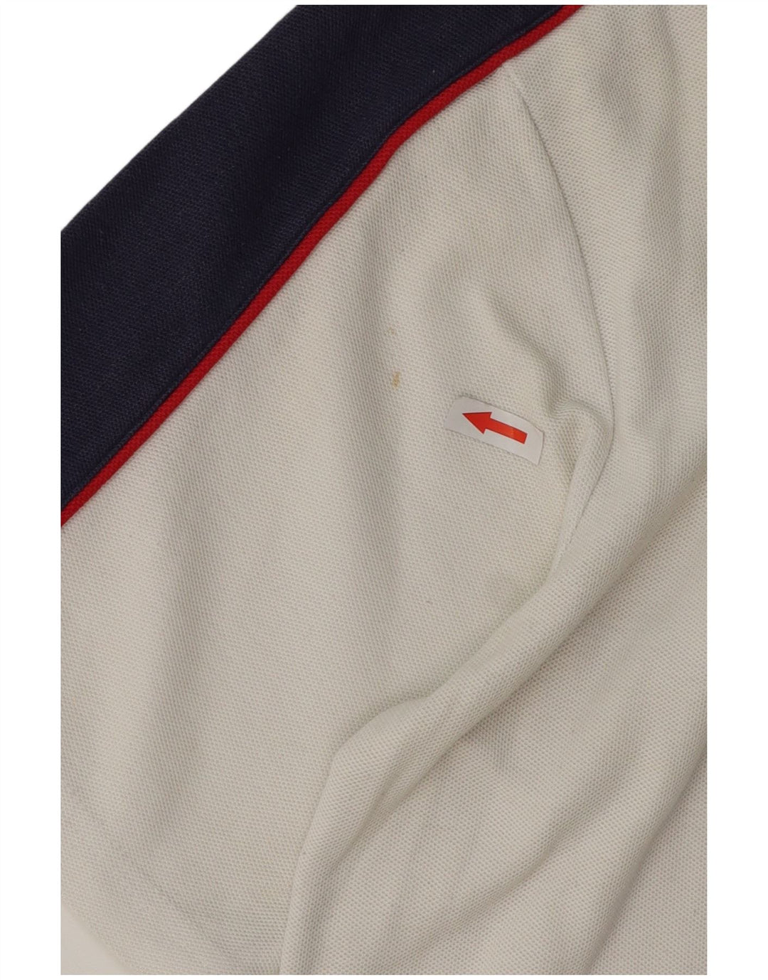 Umbro Herre Polo Shirt UK 44/46 XL Hvid Colourblock