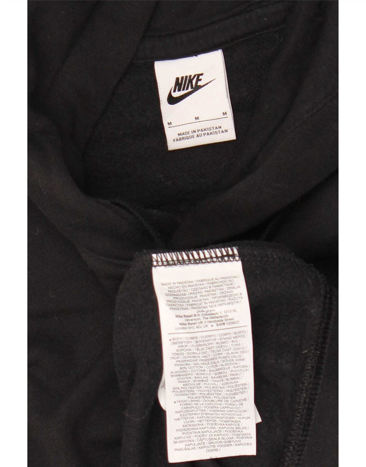 Nike grafisk hættetrøje til mænd mellem sort bomuld