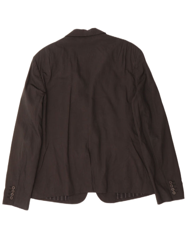 All Saints Herre 1 Knap Blazer Jacket UK 40 Large Sort