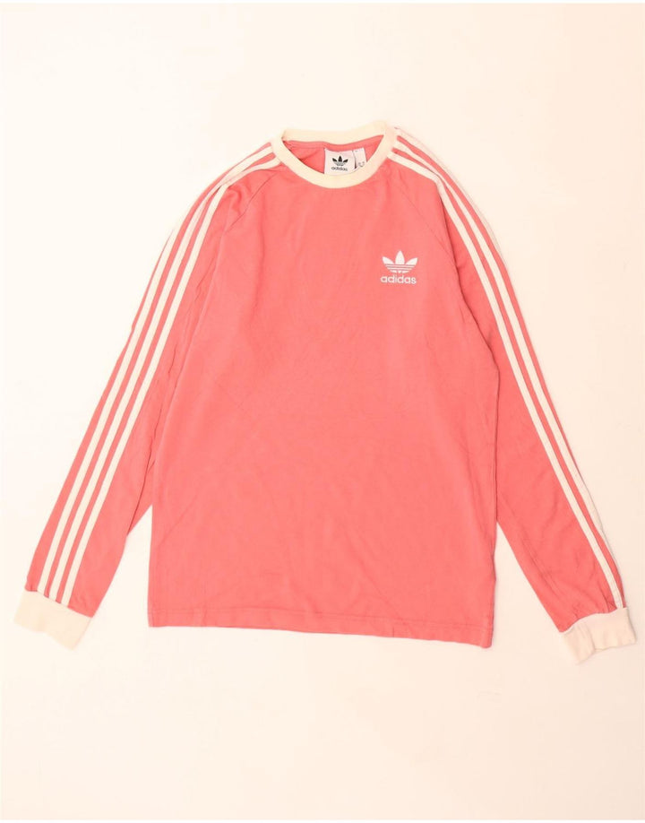 Adidas Herre Top Langærmet Lille Pink Bomuld