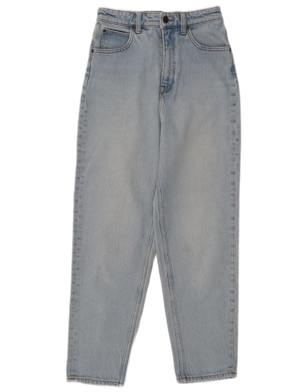 Lee Dame Stella Højtaljede tilspidsede Jeans W26 L26 Blå Bomuld