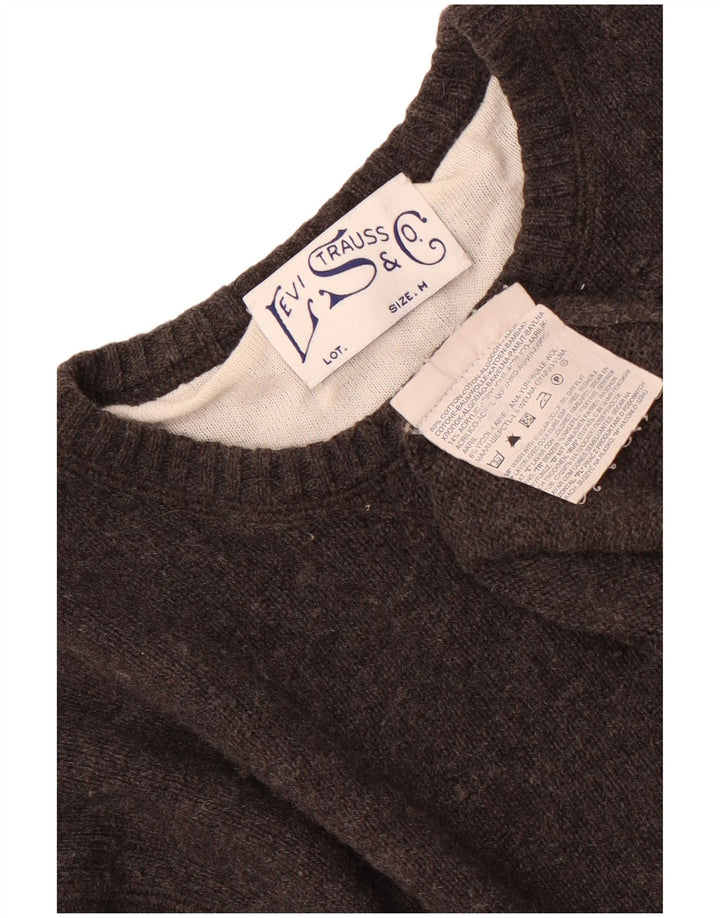 Levi's Dame sweater med rund hals DK 14 Medium Grå Bomuld