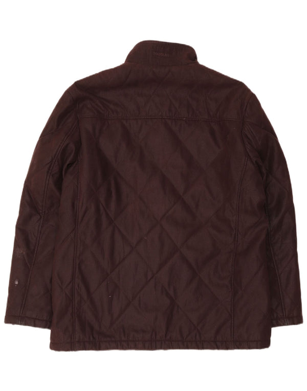 Douglas Herre Windbreaker Jacket UK 44 2XL Burgundy