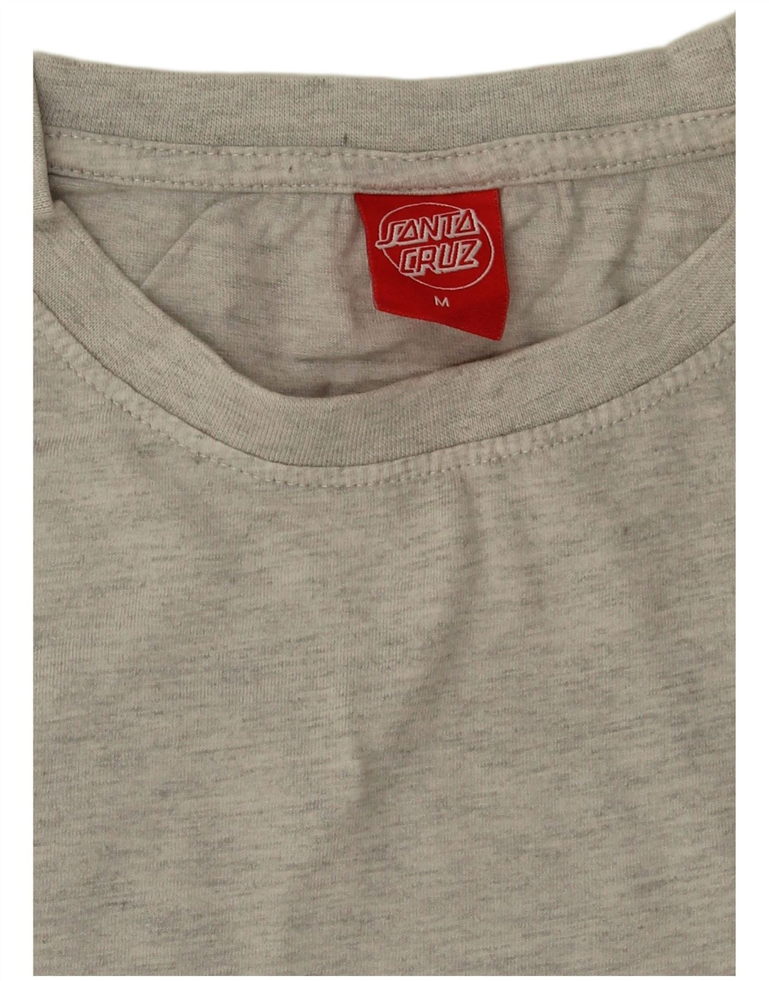 Santa Cruz Herre grafisk T-shirt Top mellemgrå bomuld