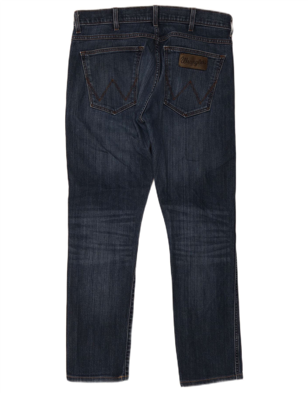 Wrangler Herre Bryson Slim Jeans W33 L28 Marineblå Bomuld