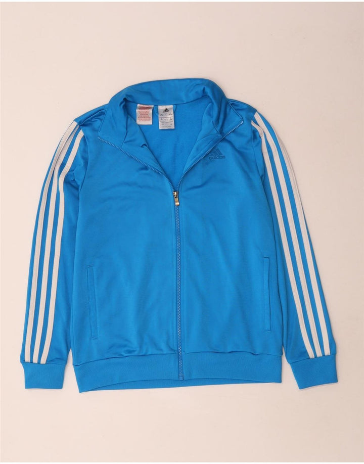 ADIDAS Træningsdragt til drenge Topjakke 13-14 År Blå Polyester