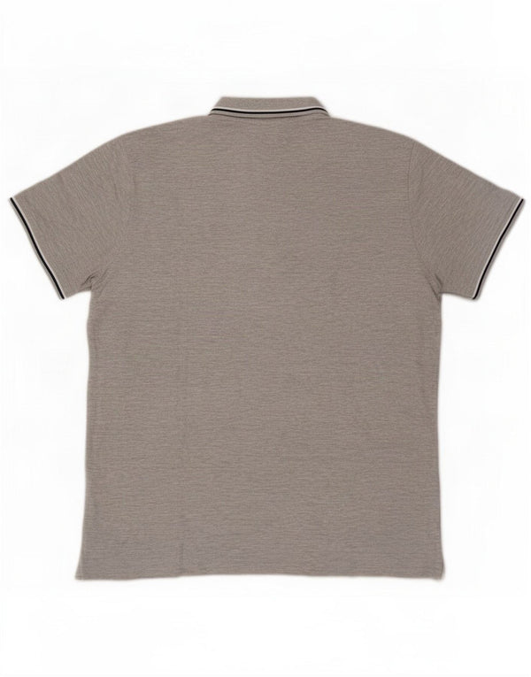 Enrico Coveri Poloshirt til mænd Large Grey Cotton