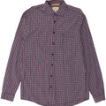 CAMEL ACTIVE Mens Regular Fit Shirt Large Navy Blue Check Cotton