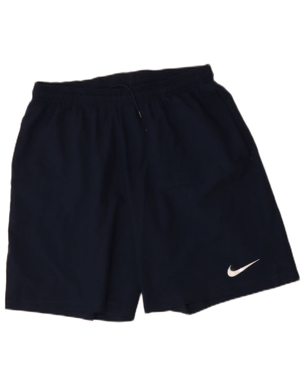 NIKE Dri Fit sportsshorts til mænd XL marineblå polyester