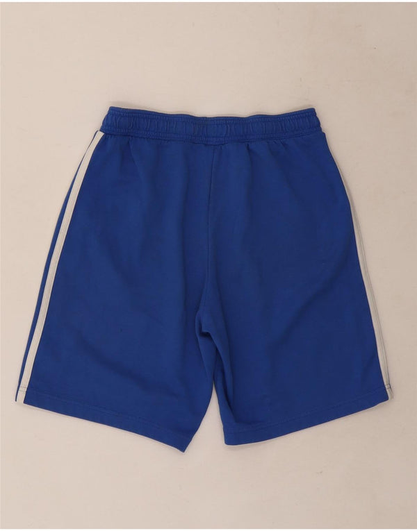 Adidas drenge grafiske sportsshorts 13-14 år blå bomuld