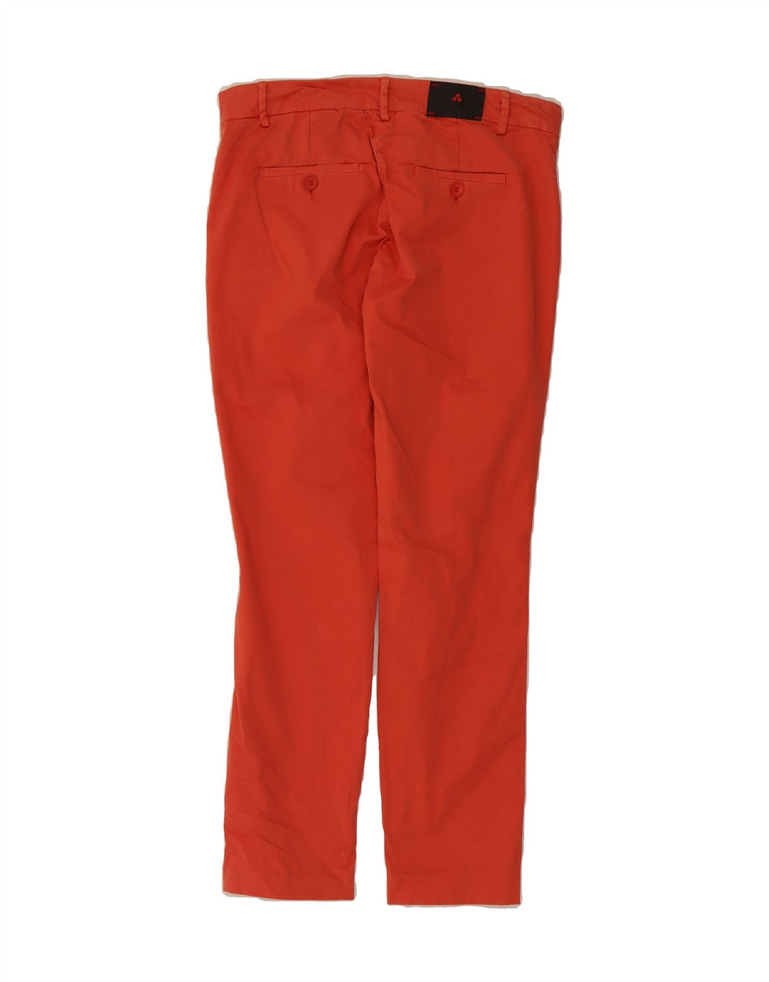PEUTEREY Womens Slim Chino Trousers IT 44 Medium W32 L28 Red Cotton Vintage PEUTEREY and Second-Hand PEUTEREY from Messina Hembry 
