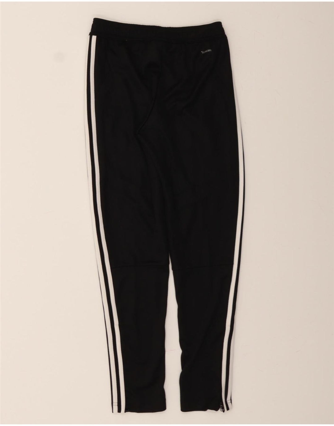 ADIDAS Girls Tracksuit Trousers 11-12 Years  Black Polyester Vintage Adidas and Second-Hand Adidas from Messina Hembry 
