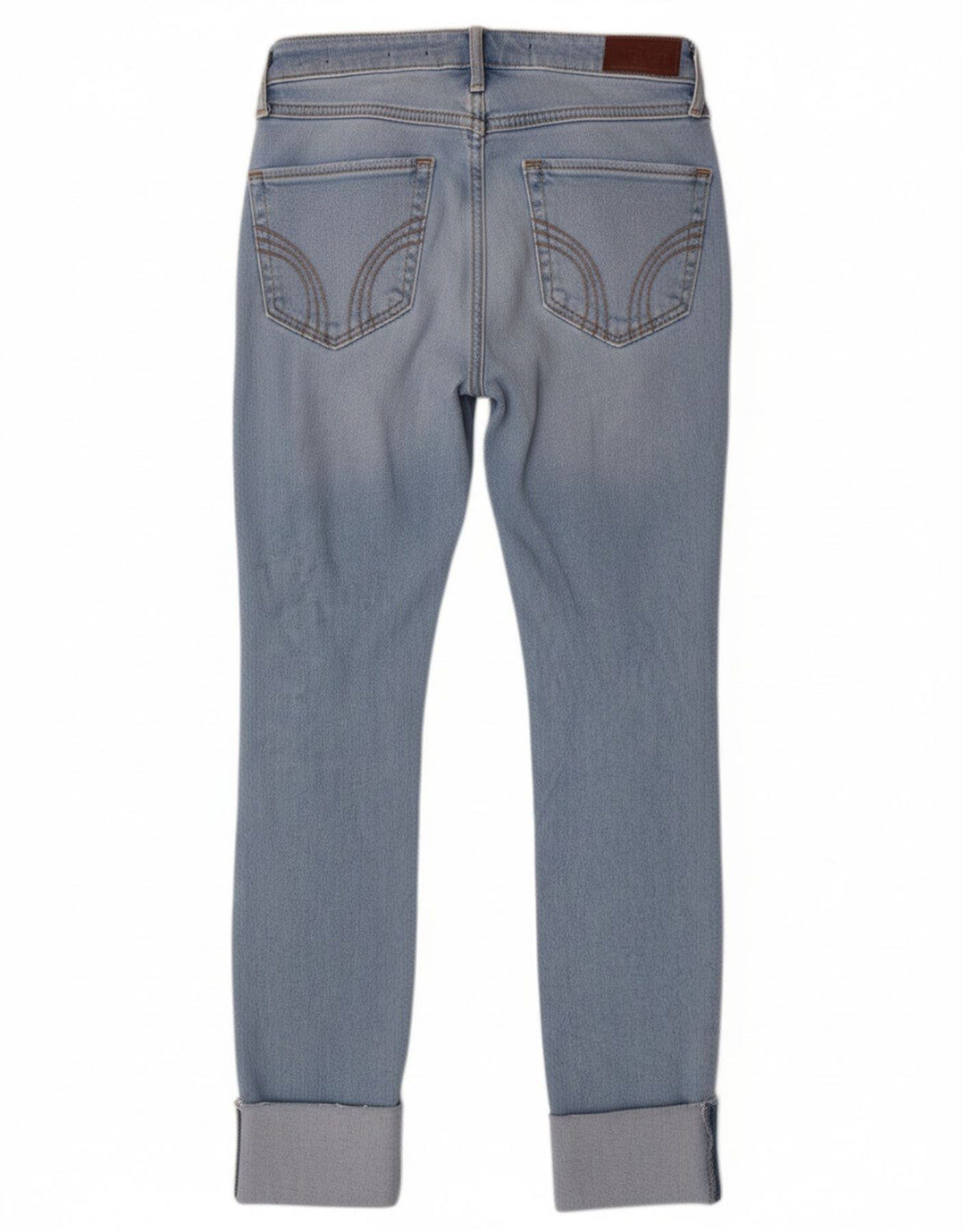 HOLLISTER Womens California High Rise Skinny Jeans US 00 2XS W23 L26 Blue