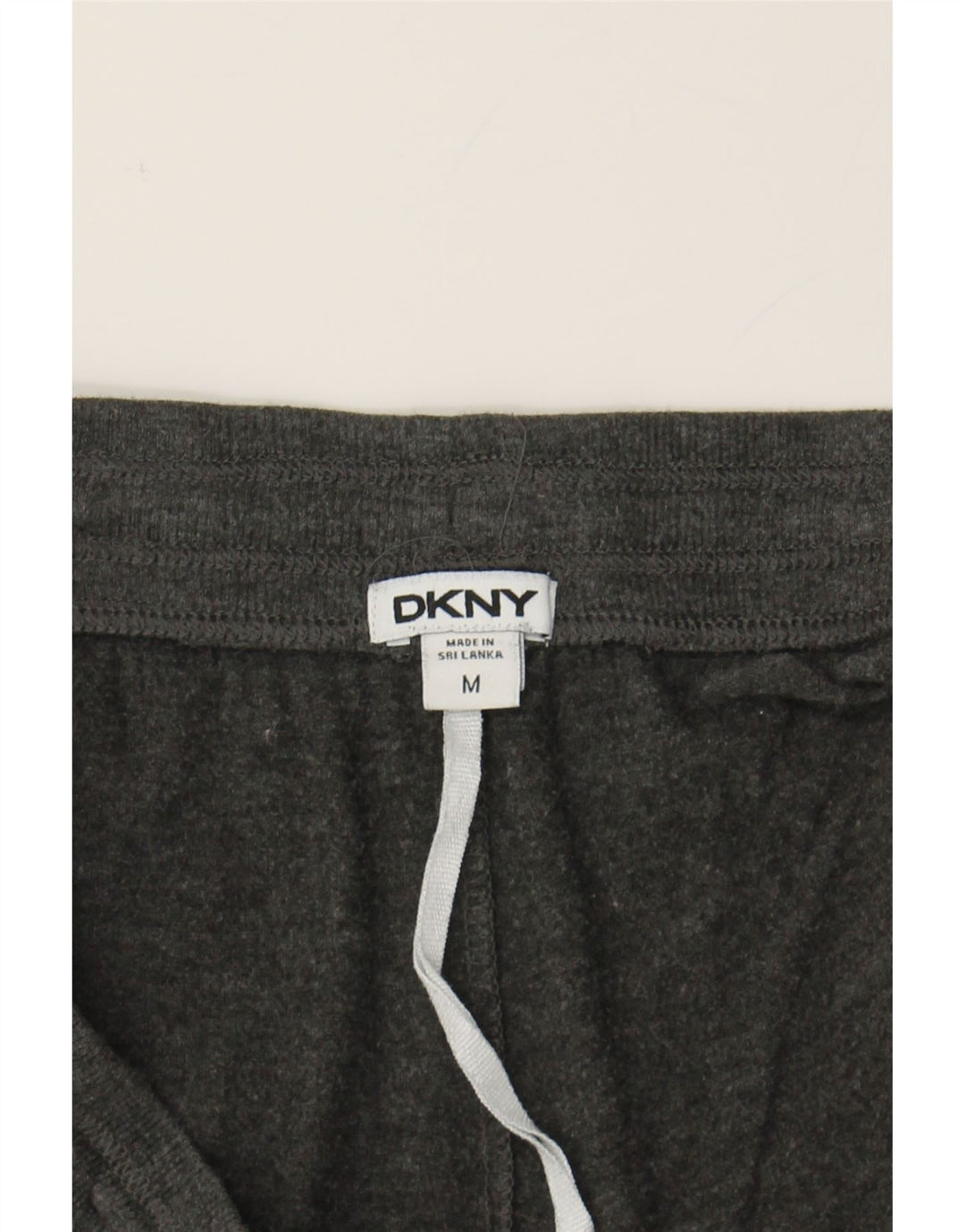 DKNY Womens Tracksuit Trousers Joggers UK 14 Medium Grey Rayon Vintage Dkny and Second-Hand Dkny from Messina Hembry 